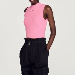 Sale Ribbed Cropped Sweater Women Sweaters & Cardigans