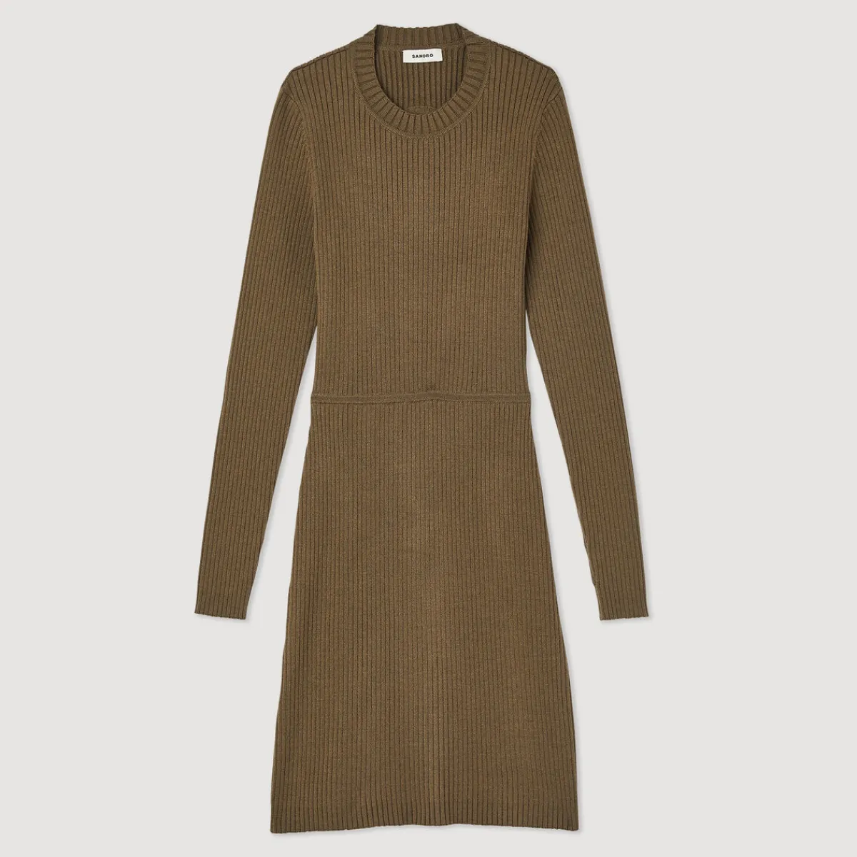 Best Ribbed Knit Dress Women Dresses