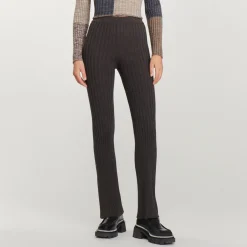 Clearance Ribbed Knit Pants Women Pants & Shorts