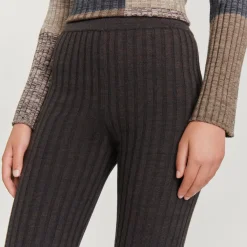 Clearance Ribbed Knit Pants Women Pants & Shorts