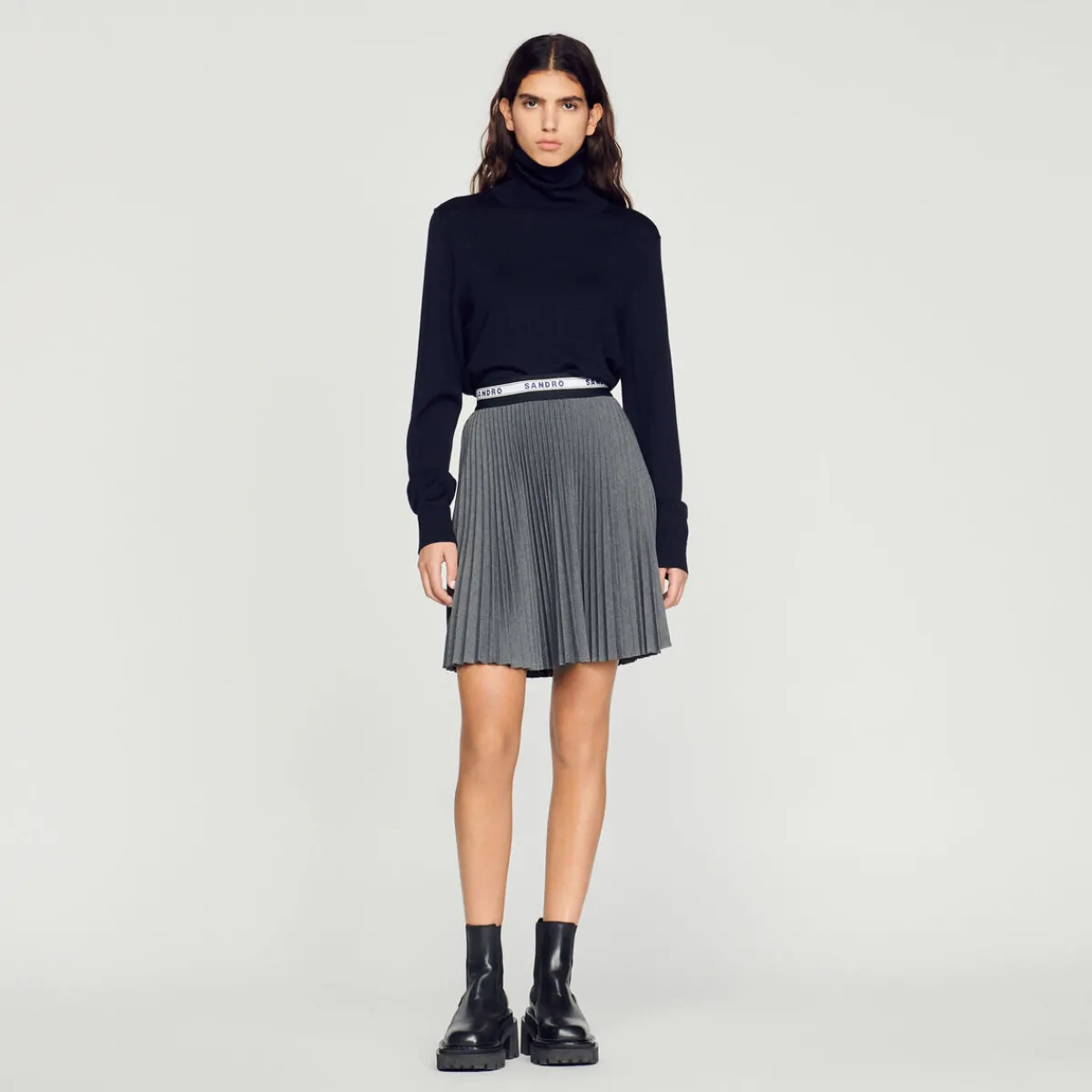 New Roll Neck Wool Sweater Men Sweaters & Cardigans