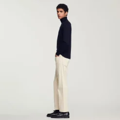 New Roll Neck Wool Sweater Men Sweaters & Cardigans