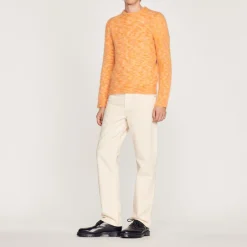 Shop Round Neck Wool Sweater Men Sweaters & Cardigans