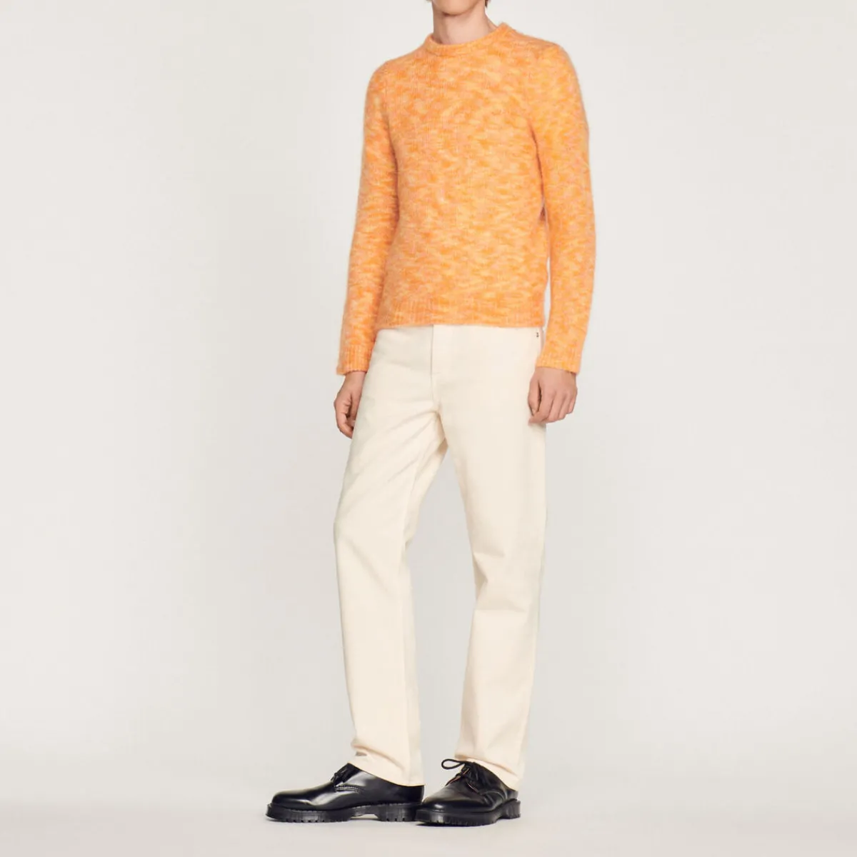 Shop Round Neck Wool Sweater Men Sweaters & Cardigans