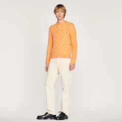 Shop Round Neck Wool Sweater Men Sweaters & Cardigans