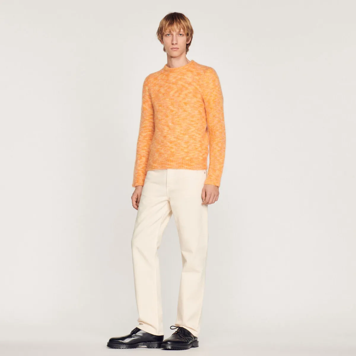 Shop Round Neck Wool Sweater Men Sweaters & Cardigans