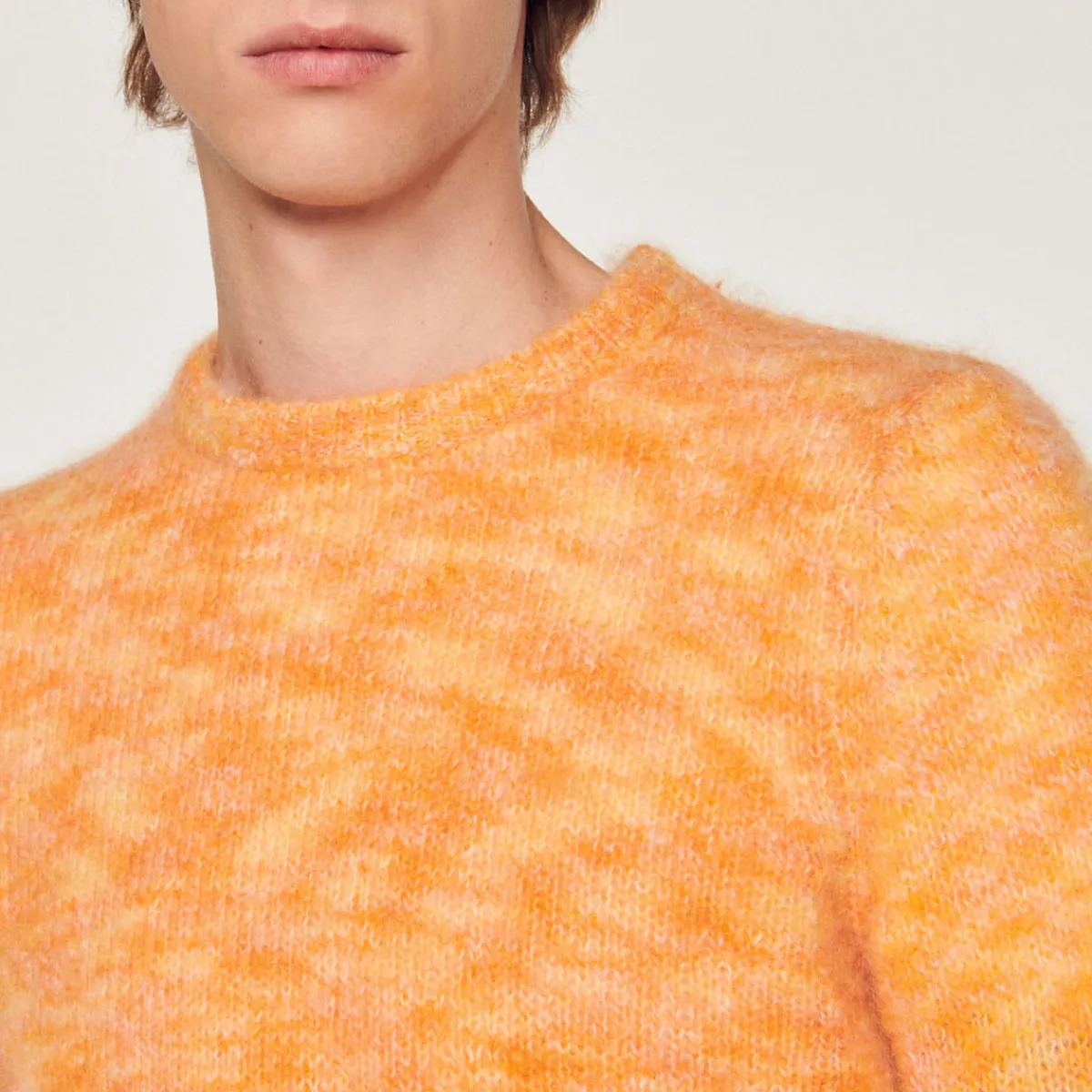 Shop Round Neck Wool Sweater Men Sweaters & Cardigans