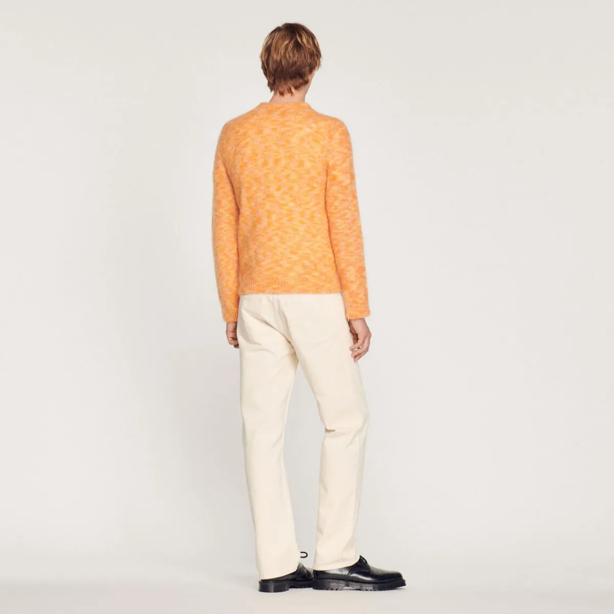 Shop Round Neck Wool Sweater Men Sweaters & Cardigans