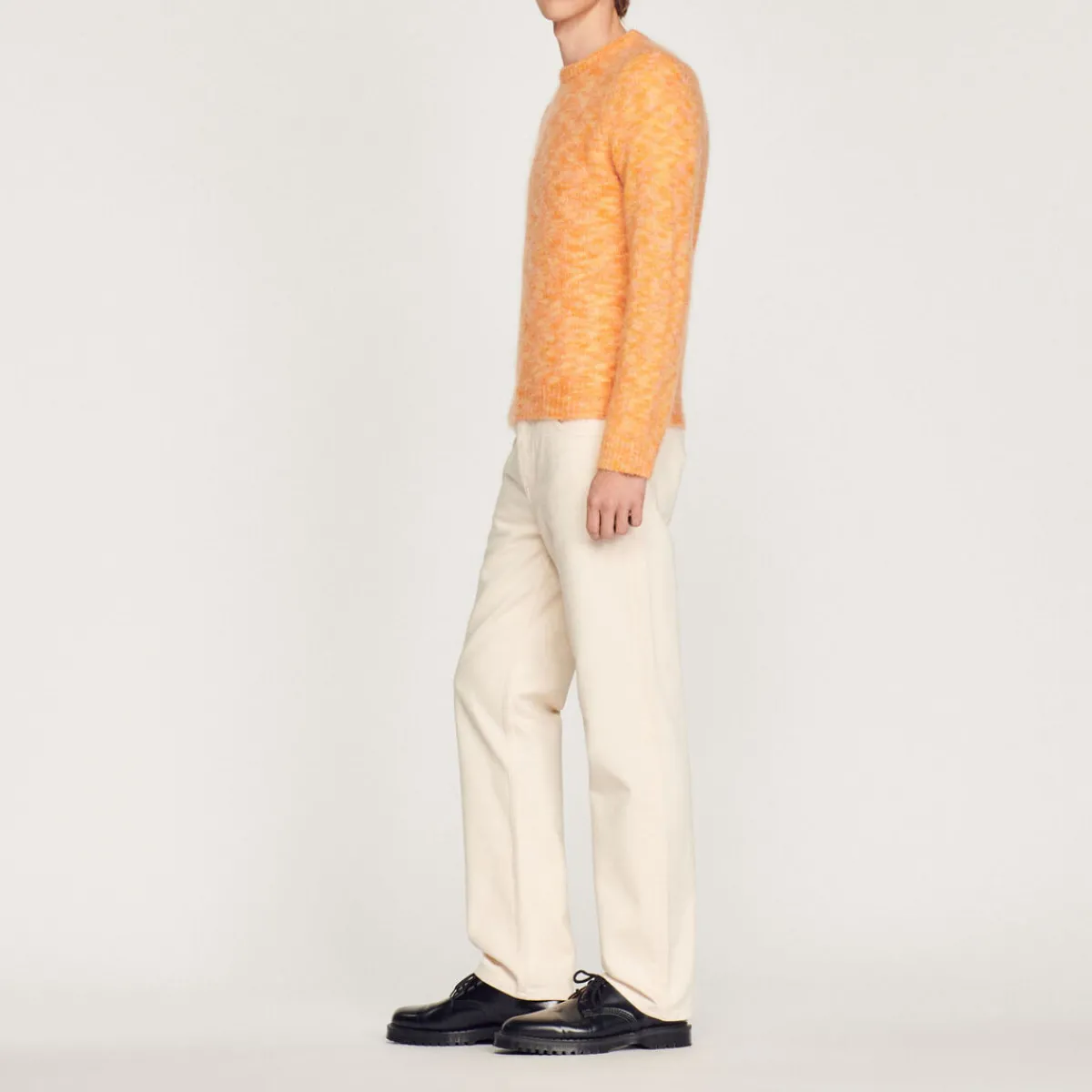 Shop Round Neck Wool Sweater Men Sweaters & Cardigans