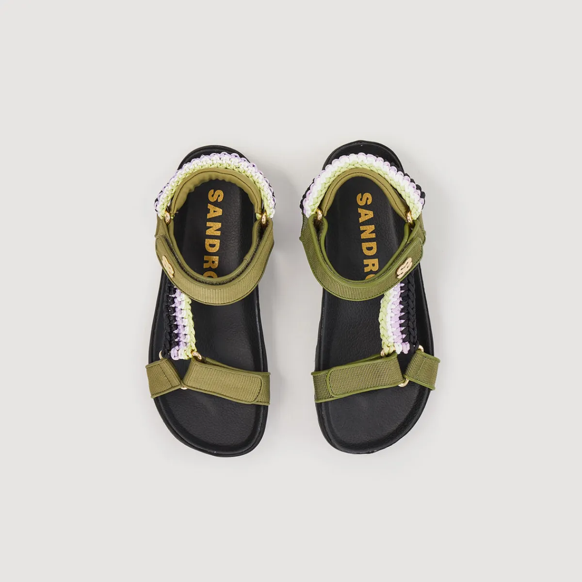 Best Sandals With Colorful Braiding Women Sandals