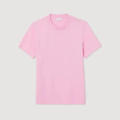 Outlet Sandro Embroidered T-Shirt Men T-Shirts & Polos