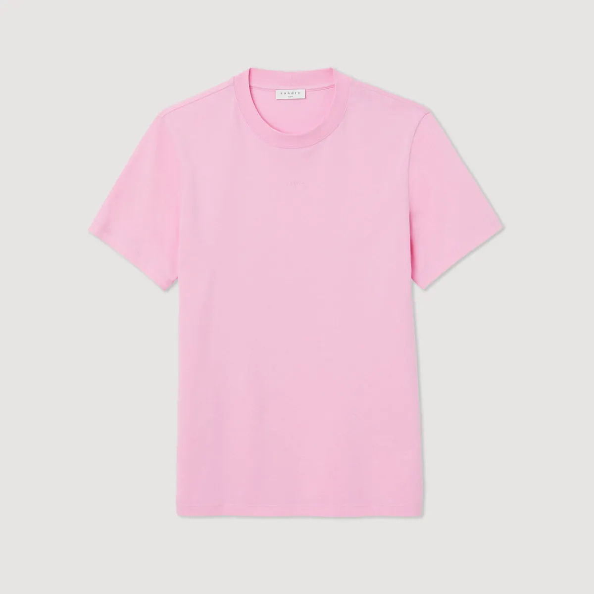 Outlet Sandro Embroidered T-Shirt Men T-Shirts & Polos