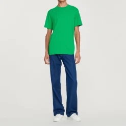 Fashion Sandro Embroidered T-Shirt Men T-Shirts & Polos