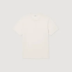 Online Sandro Embroidered T-Shirt Men T-Shirts & Polos
