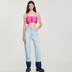 Shop Satin Bra Top Women Tops & Shirts