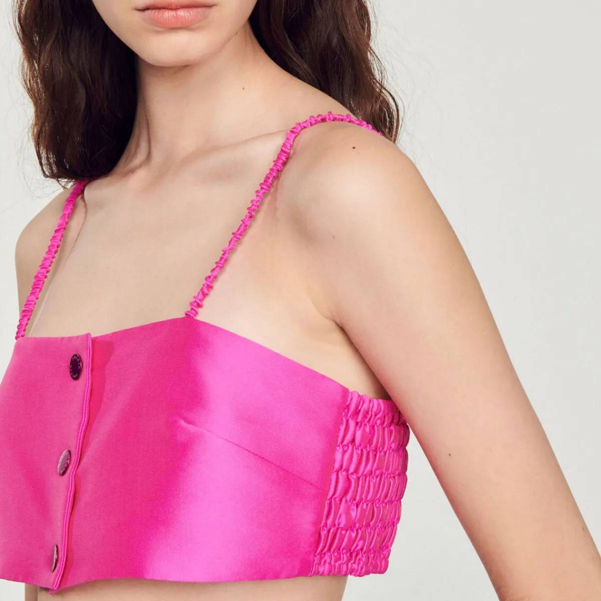 Shop Satin Bra Top Women Tops & Shirts
