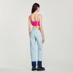 Shop Satin Bra Top Women Tops & Shirts