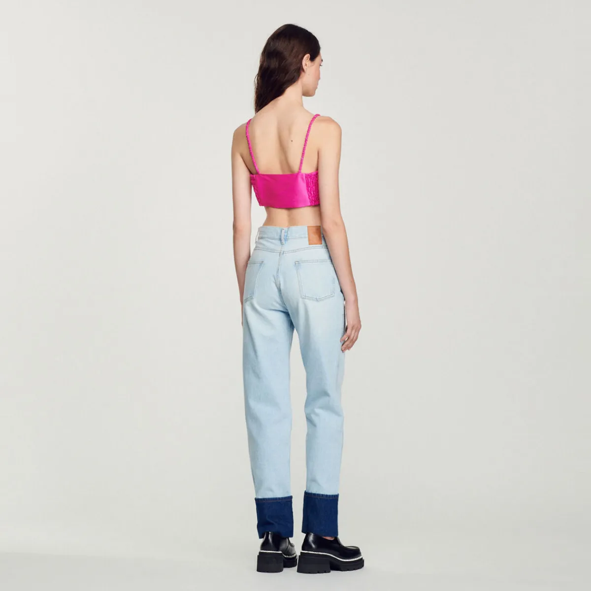 Shop Satin Bra Top Women Tops & Shirts