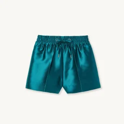 Best Sale Satiny Wide-Leg Shorts Women Matching Sets