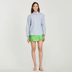 Flash Sale Shirt With Detachable Sleeves Women Tops & Shirts