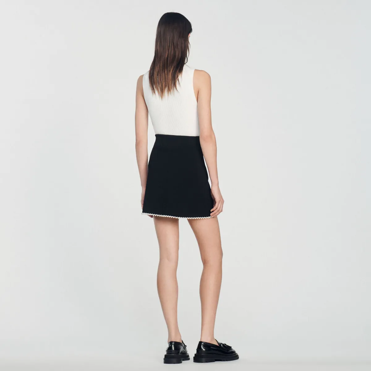 Clearance Short Beaded Skirt Women Matching Sets