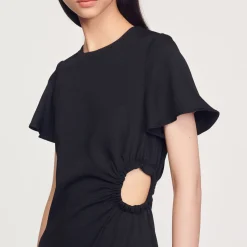 Best Sale Short Crepe Dress Women Dresses