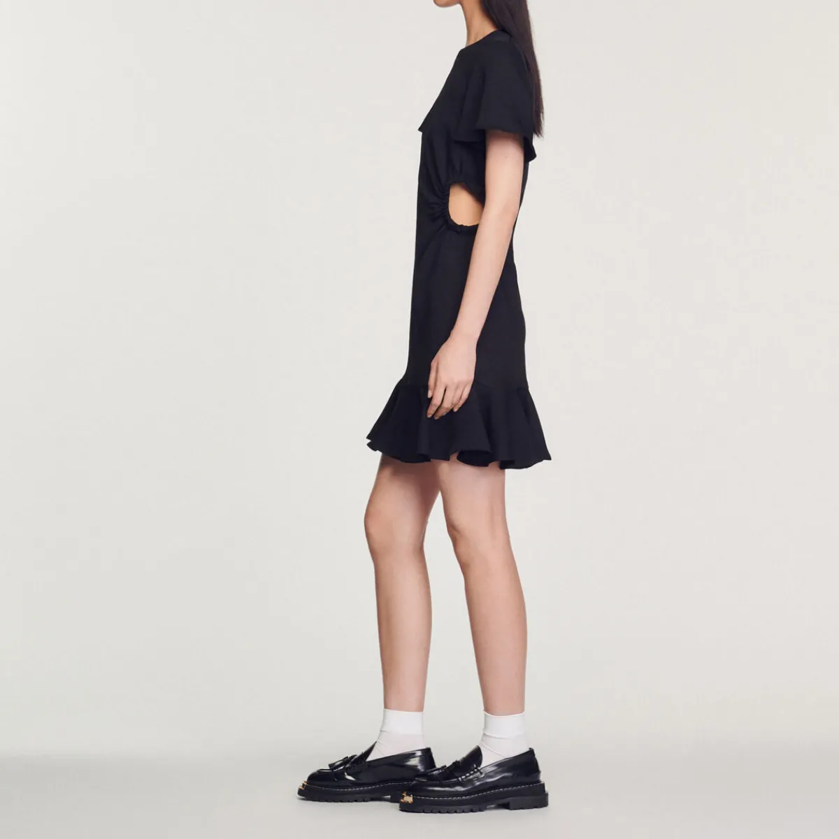 Best Sale Short Crepe Dress Women Dresses