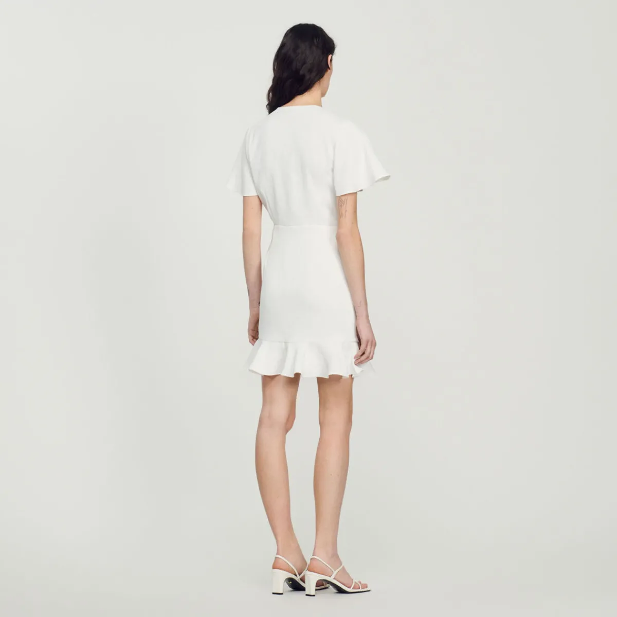 Shop Short Crossover Dress Women Dresses
