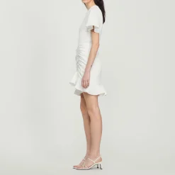 Shop Short Crossover Dress Women Dresses