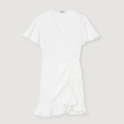 Shop Short Crossover Dress Women Dresses