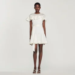 New Short Dress With Ruffles Women Dresses