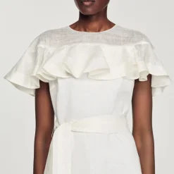 New Short Dress With Ruffles Women Dresses