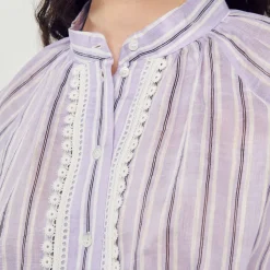 New Short Dress With Stripes Women Dresses