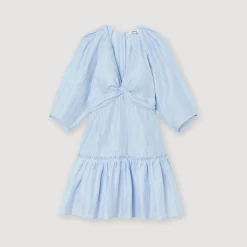 Outlet Short Gathered Dress Women Dresses