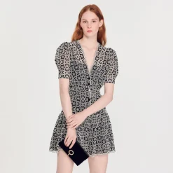 Clearance Short Guipure Dress Women Dresses