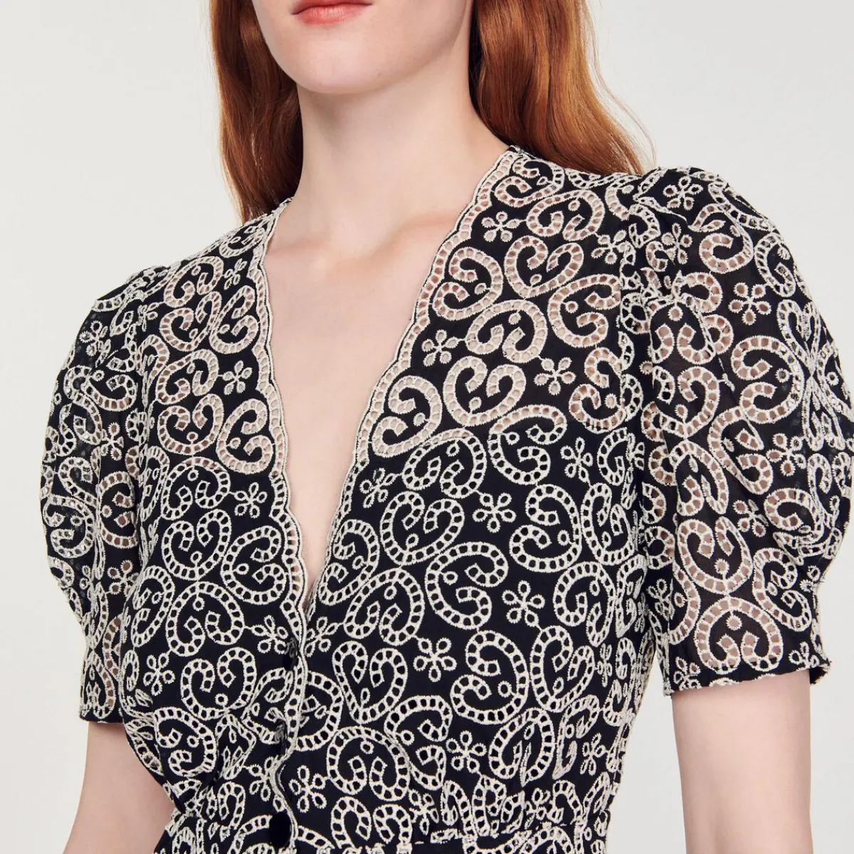 Clearance Short Guipure Dress Women Dresses