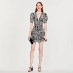 Clearance Short Guipure Dress Women Dresses