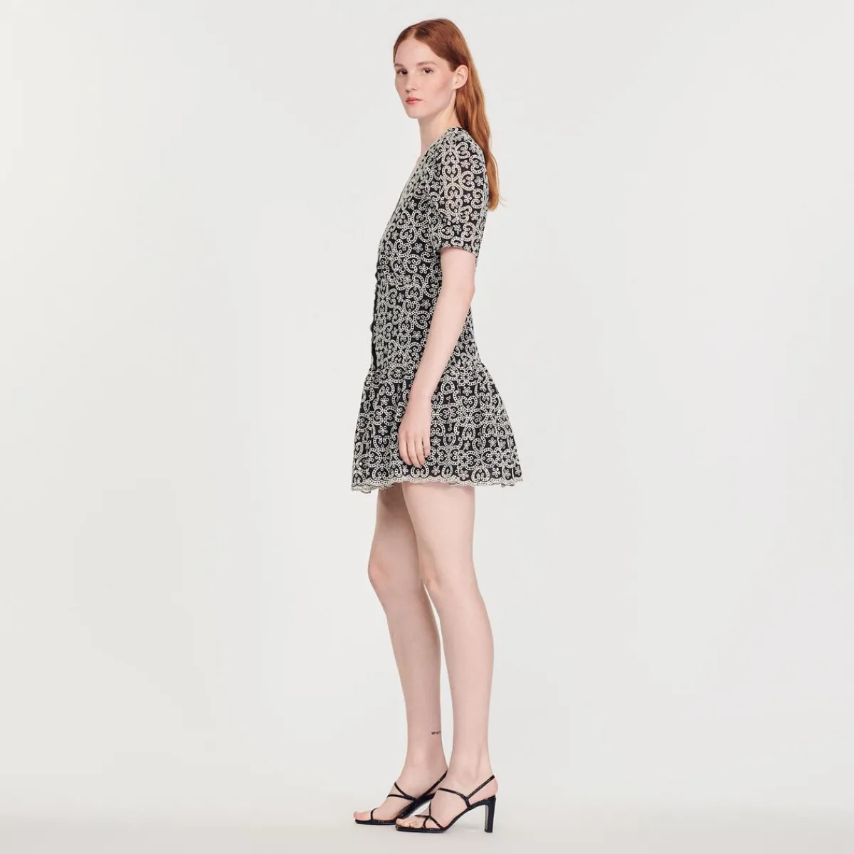 Clearance Short Guipure Dress Women Dresses