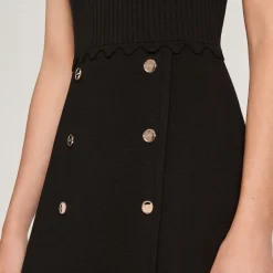 Shop Short Knitted Dress Women Dresses