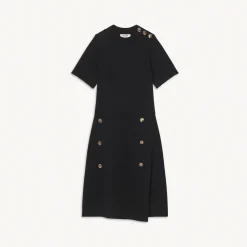 Shop Short Knitted Dress Women Dresses