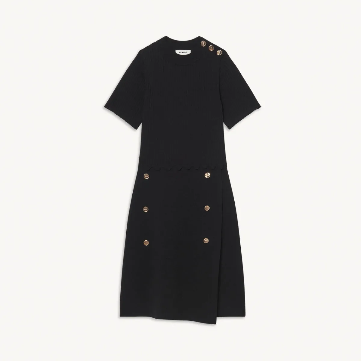 Shop Short Knitted Dress Women Dresses