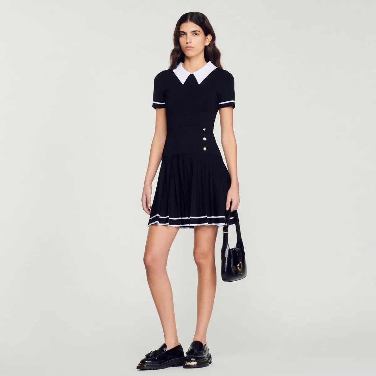 Store Short Knitted Dress Women Dresses