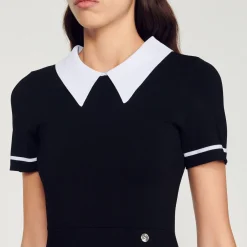 Store Short Knitted Dress Women Dresses