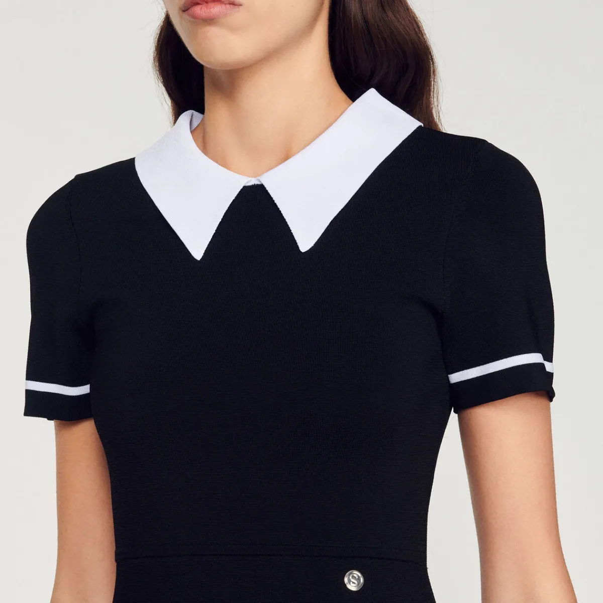 Store Short Knitted Dress Women Dresses