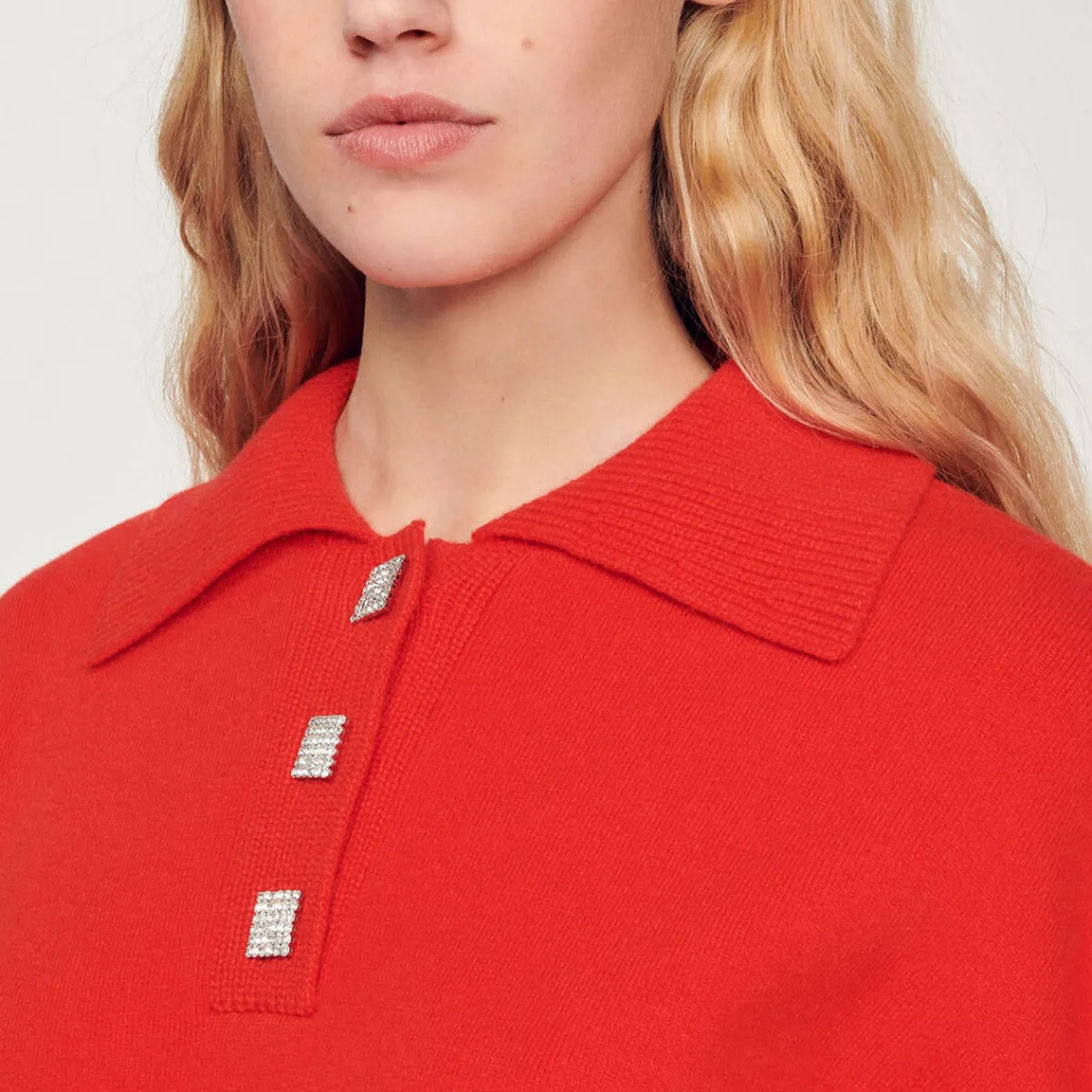 Outlet Short Knitted Polo Dress Women Dresses