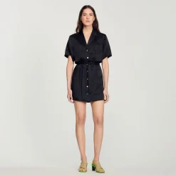 Best Sale Short Openwork Dress Women Dresses