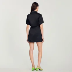 Best Sale Short Openwork Dress Women Dresses