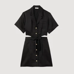 Best Sale Short Openwork Dress Women Dresses
