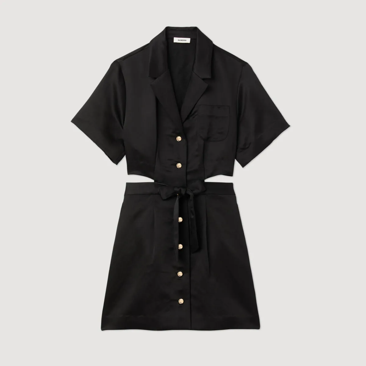 Best Sale Short Openwork Dress Women Dresses