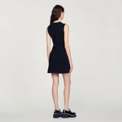 Sale Short Openwork Dress Women Dresses
